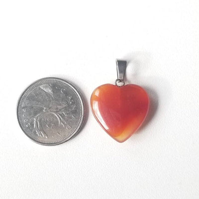 ElevateChakra® Heart Carnelian Pendant Necklace